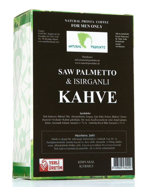 Saw - Palmetto Ve Isırganlı Kahve 125 Gr (Prostat)